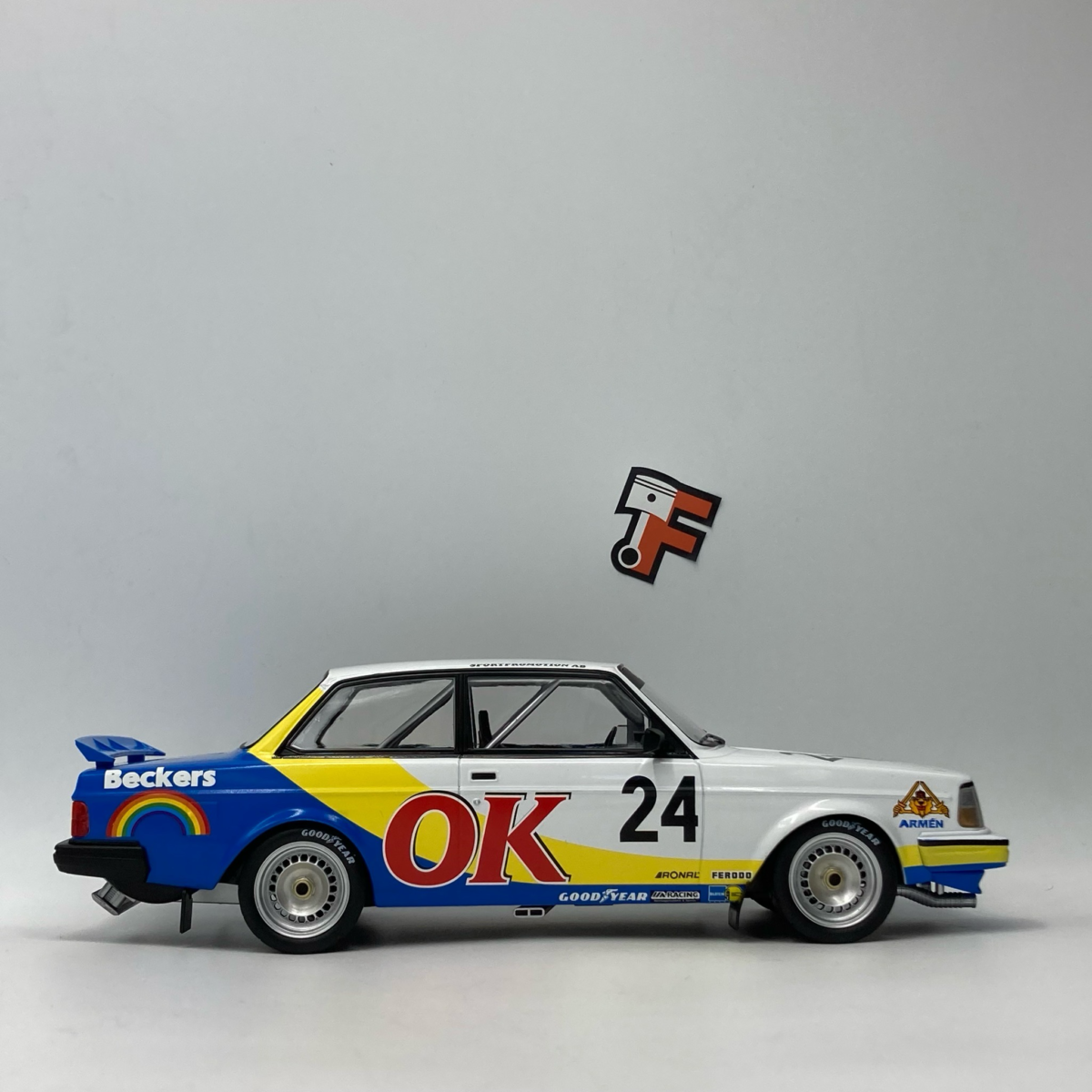 Volvo 240 Turbo M&L Racing Sweden DPM SuperSprint Nürburgring #24 1985