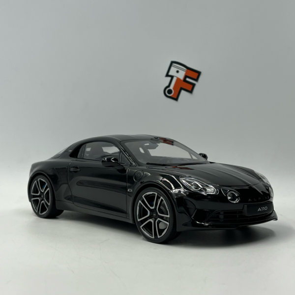 Miniature Alpine A110 Première Édition Noire 2017 échelle 1/18 vendue en Suisse