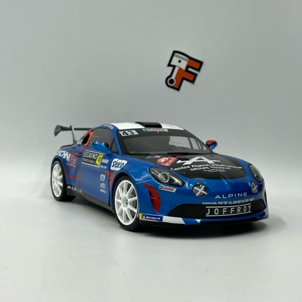 Miniature Alpine A110 Rallye Monte-Carlo 2021 #43 1/18 vendue en Suisse