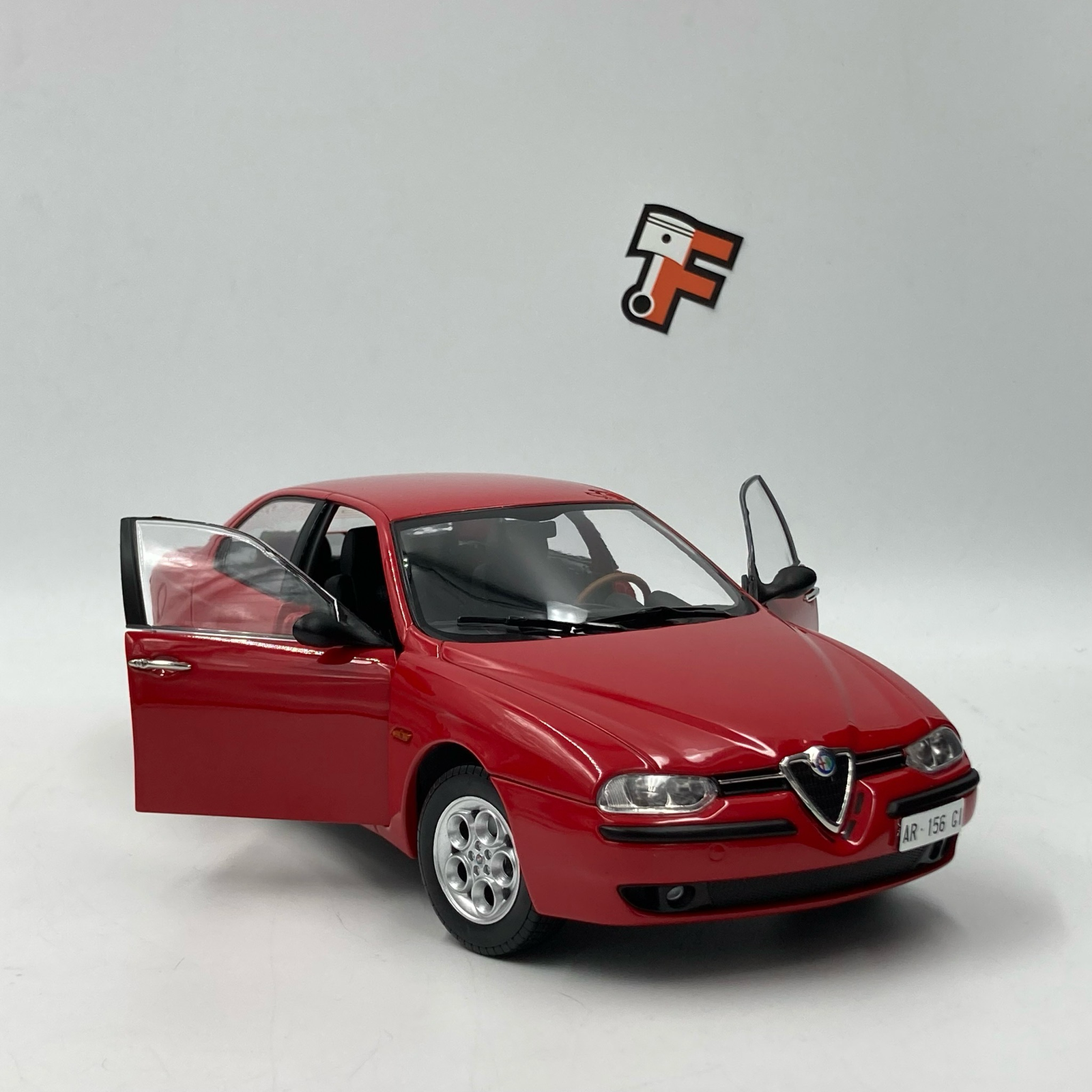 Alfa Romeo 156 2.5 V6 Rosso Alfa 1997 – Image 6