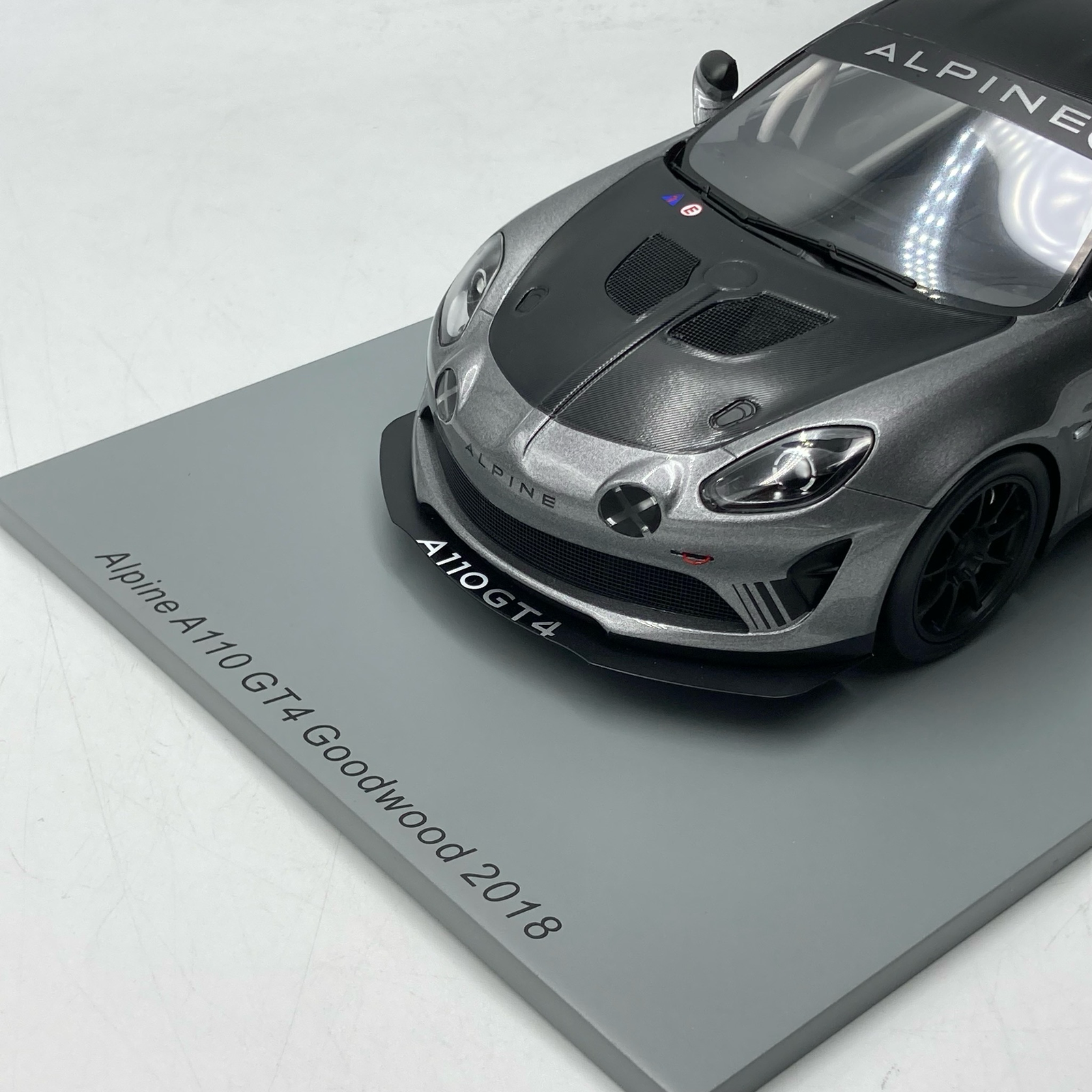 Alpine A110 GT4 Grey Goodwood FOS'19 Edition 2018 – Image 4