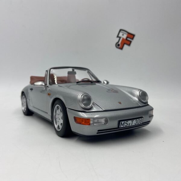 Porsche 911 Carrera 2 Cabriolet Gris 1990