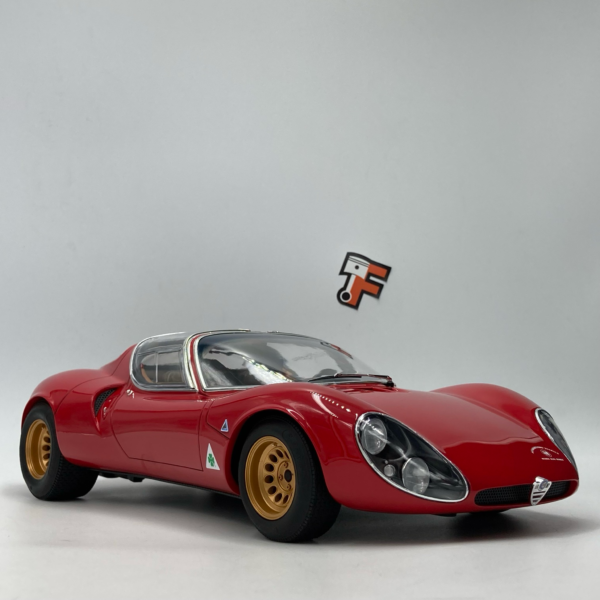 Miniature Alfa Romeo 33 Stradale Prototipo Museo Rosso Alfa 1967 vendue en Suisse