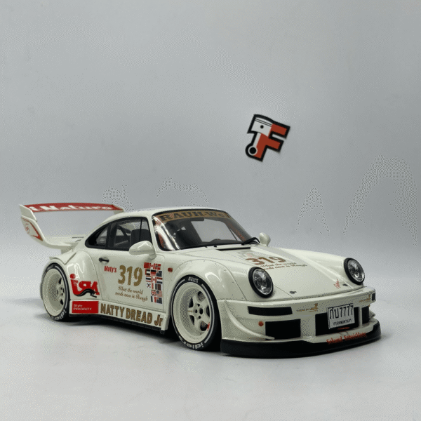 Porsche 911 964 RWB Natty Dread Jr. White 2024