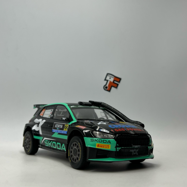 Skoda Fabia RS Rally2 Toksport WRT Safari Kenya #22 2024