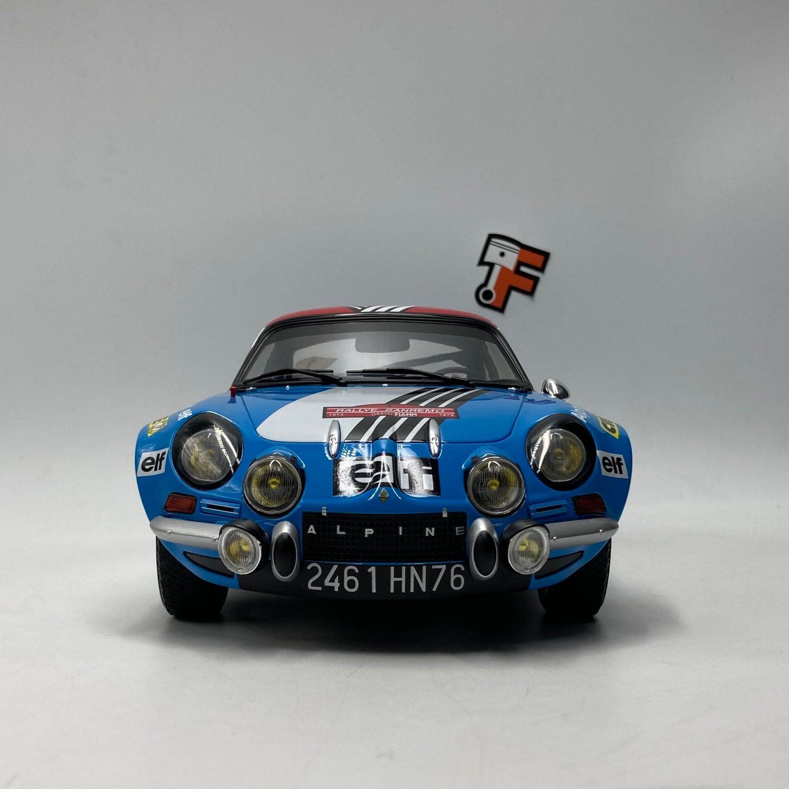 Alpine A110 1800 #1 Rallye San Remo 1973 1/12 – Image 2