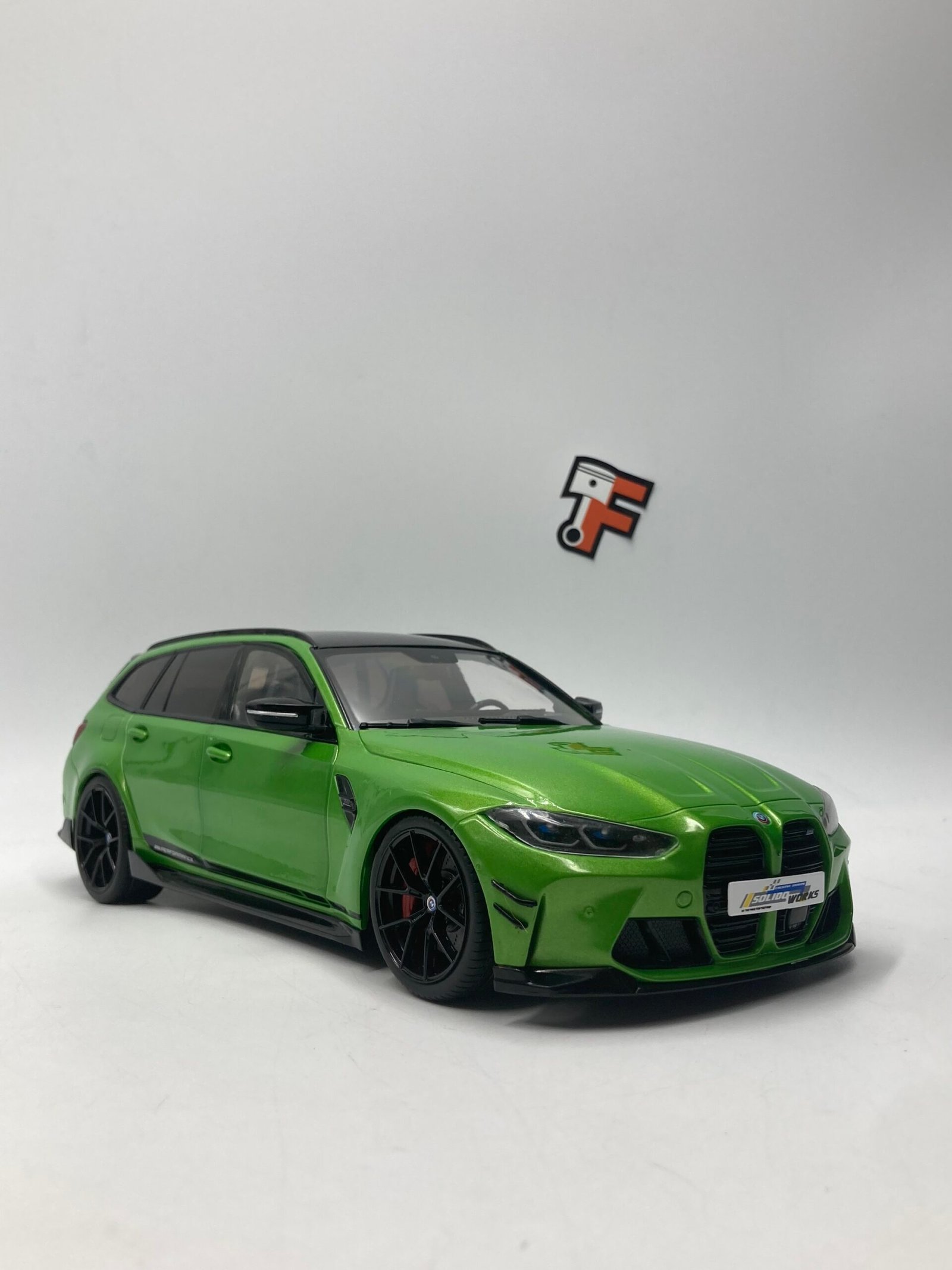 Miniature BMW M3 Touring G81 verte Isle of Man Green 1/18 vendue en Suisse