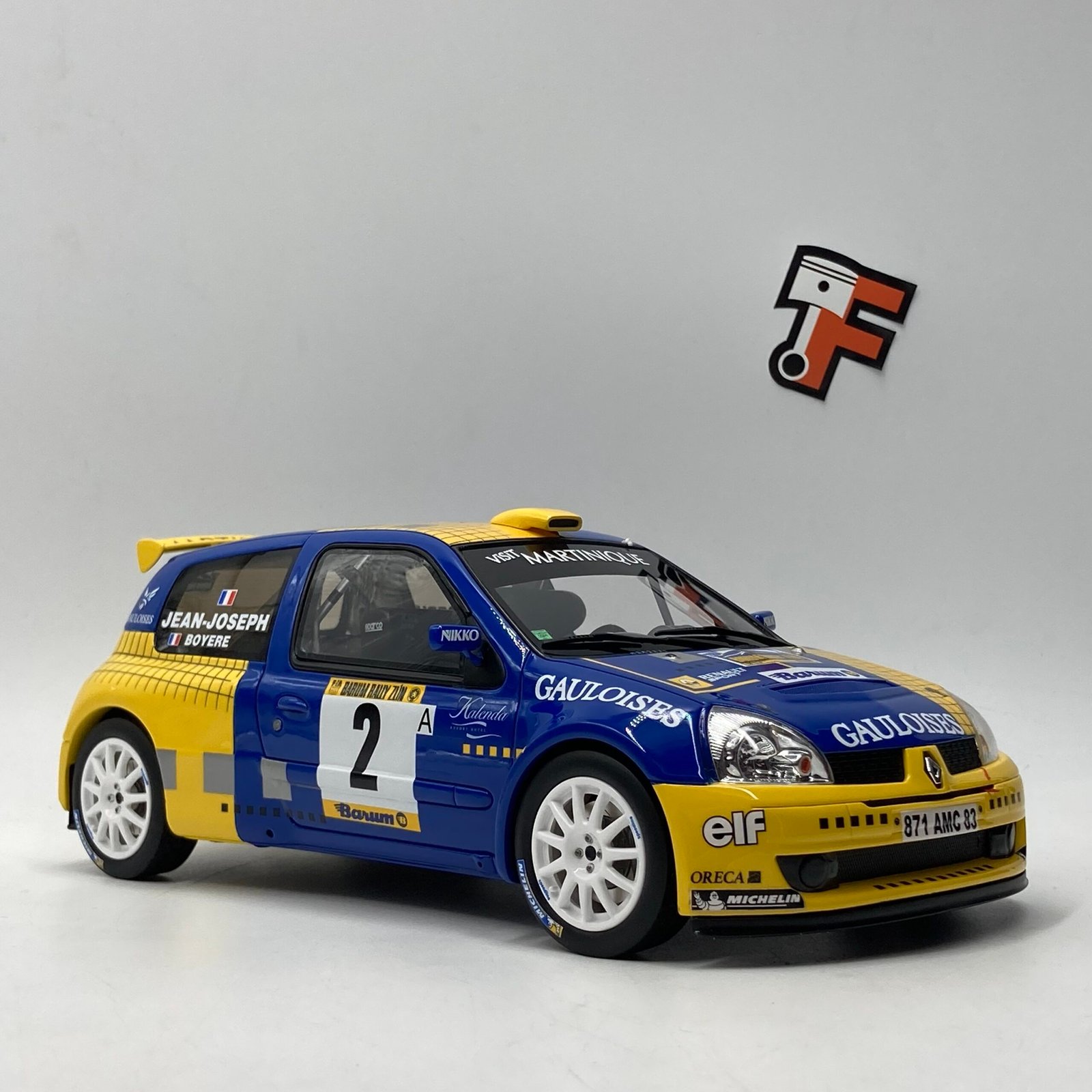 Miniature Renault Clio S1600 Barum Rally Zlín 2004 vendue en Suisse