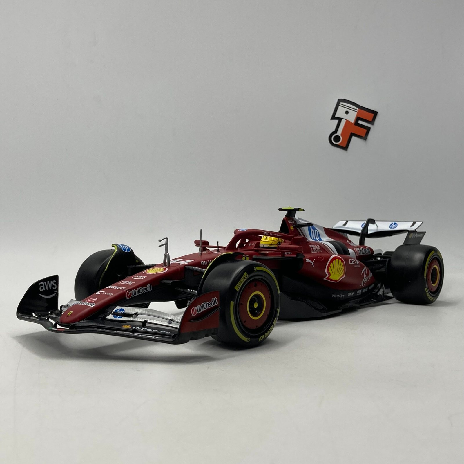 Ferrari SF-25 Formula Racing L.Hamilton – Image 3