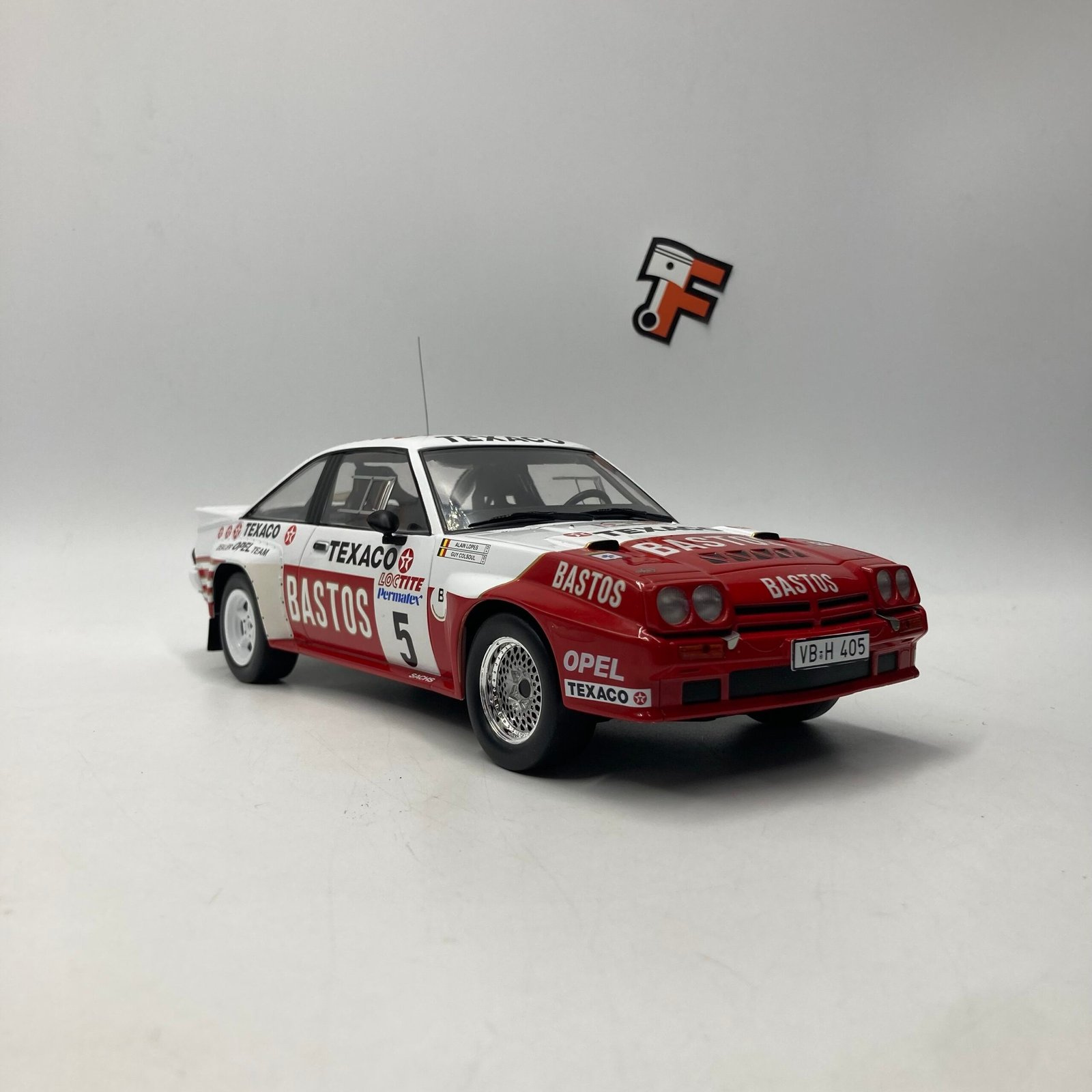 Miniature Opel Manta 400 Rally Ypres 1985 1/18 vendue en Suisse