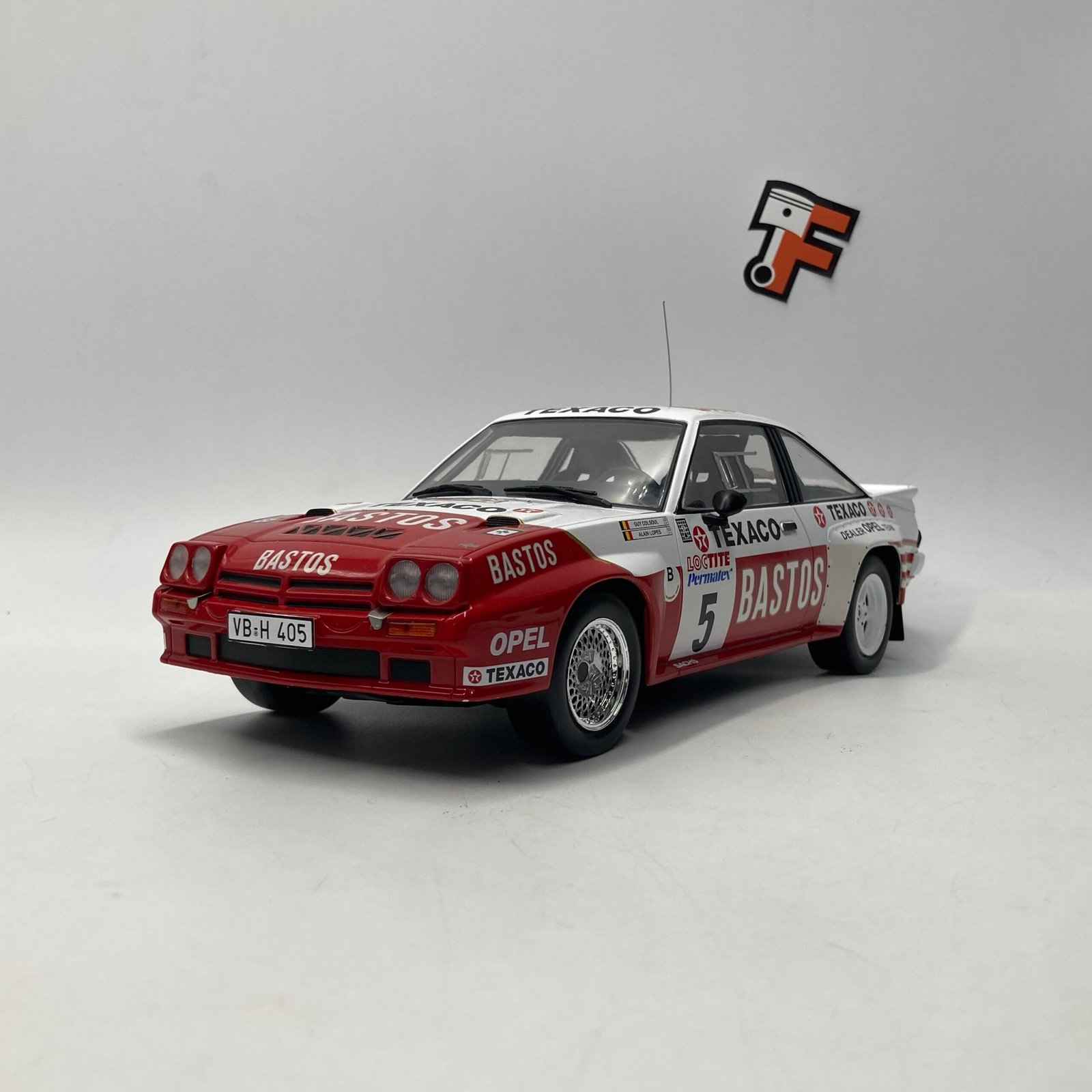 Opel Manta 400 #5 G.Colsoul - A.Lopes Rally Ypres 1985 – Image 3