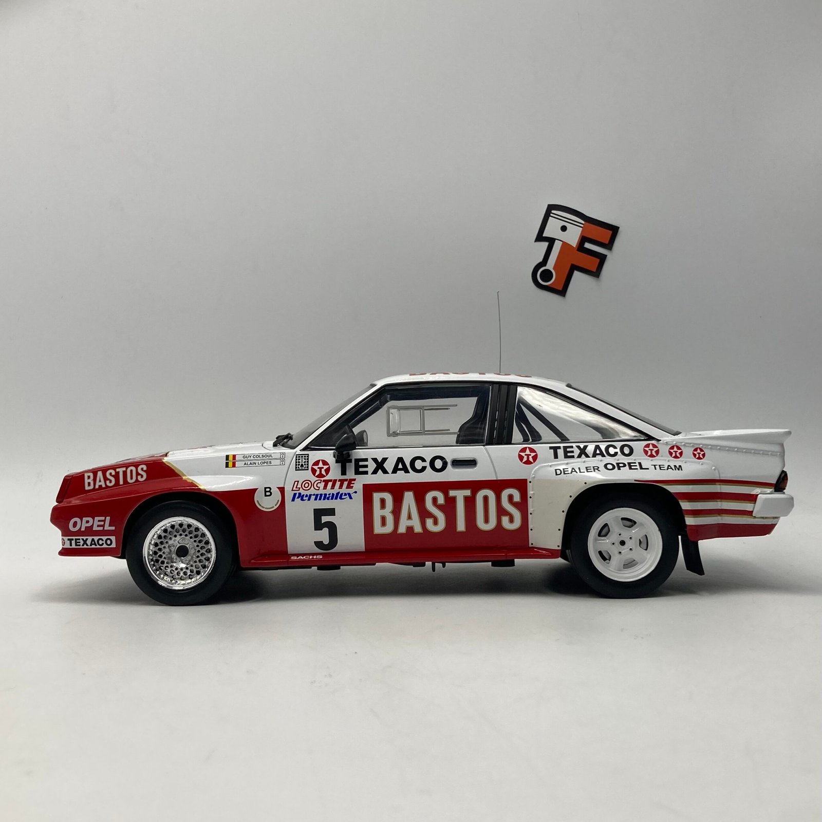 Opel Manta 400 #5 G.Colsoul - A.Lopes Rally Ypres 1985 – Image 4